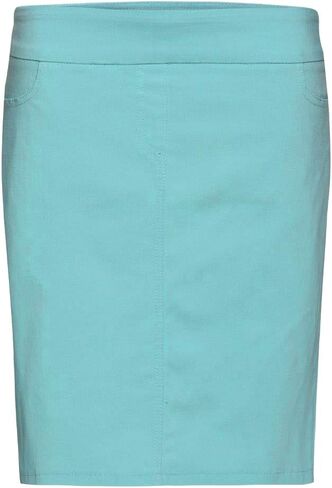 SLIM-SATION Women's Golf Wide Band Pull On Skirt with Real Pockets in Saudi Arabia