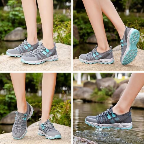 ziitop Womens Hiking Water Shoes for Women Quick Dry Outdoor Sport Sneakers Non Slip Lightweight Breathable Summer Trekking and Walking Climbing Shoe in Saudi Arabia