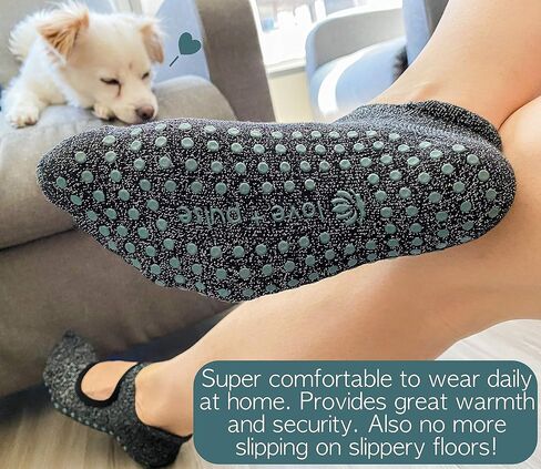 بالسامور 3 ازواج من الجوارب اللامعة غير القابلة للانزلاق لليوغا والبار والبيلاتس والرقص واللياقة البدنية والمستشفيات والاستخدام المنزلي in Kuwait