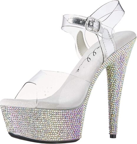 Ellie Shoes Women's Rhinestone Heeled Sandal in Saudi Arabia