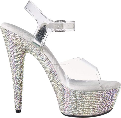 Ellie Shoes Women's Rhinestone Heeled Sandal in Saudi Arabia