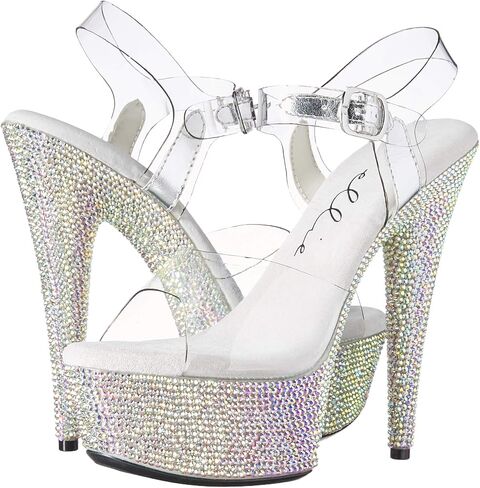 Ellie Shoes Women's Rhinestone Heeled Sandal in Saudi Arabia
