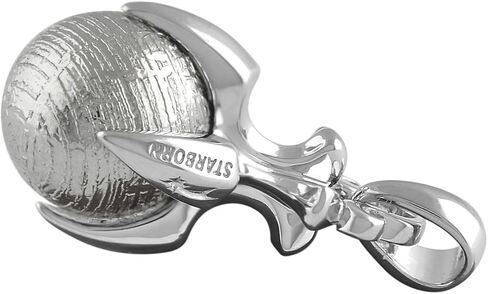 Starborn Sterling Silver Muonionalusta Meteorite Claw Pendant in Saudi Arabia