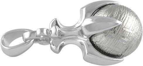 Starborn Sterling Silver Muonionalusta Meteorite Claw Pendant in Saudi Arabia