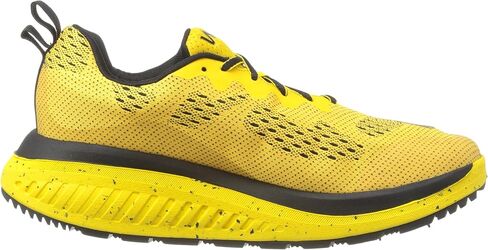 KEEN Men's WK400 Performance Breathable Walking Shoes, Yellow/Black, 15 in Saudi Arabia