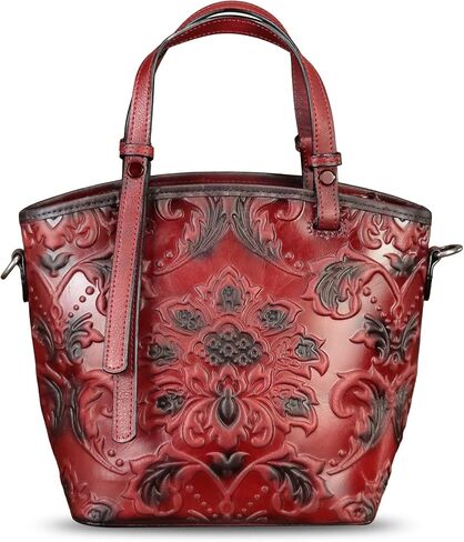 Genuine Leather Satchel for Women Purse Embossed Leather Top Handle Handbag Handmade Crossbody Handbags Tote Bag in Kuwait