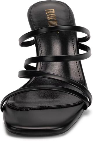 Frank Mully Women's Strappy Heels Comfortable Kitten-Heels Sandals Suqare Open Toe Cute Wedding Party Evening Prom Dress Pump Sandals Shoes in Saudi Arabia
