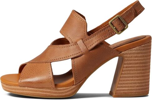 KORK-EASE Halley Women's Leather Heeled Sandals in Kuwait