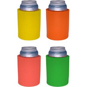 Blank Thick Foam Old School Can Cooler (Variety Color 12 Pack)