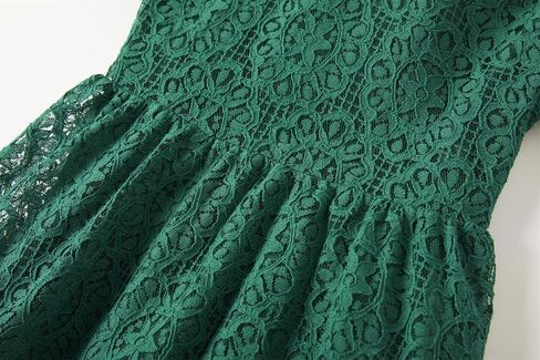 Niyage Backless Toddler Dress Open Back Girls Lace Bow Tie-Back Pom Pom Flutter Sleeves Party Princess Dresses in Saudi Arabia