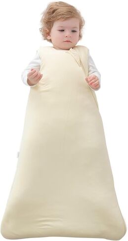 LOVABYLUCK كيس نوم للأطفال من الخيزران 2.5 TOG كيس نوم شتوي للأطفال بطانية يمكن ارتداؤها in Kuwait