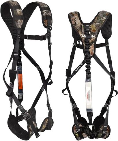 Hunter's Elite Youth Ultralight Tree Stand Safety Harness Kit Set, TrueTimber Patterns (Strata Camo) in Kuwait