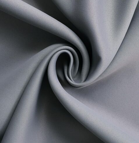 INLINAS Blackout Curtains for Bedroom, Thermal Insulated, Noise Reduction, Energy Saving Set of 2 Panels, Beige, 42W x 45L Inch in Kuwait