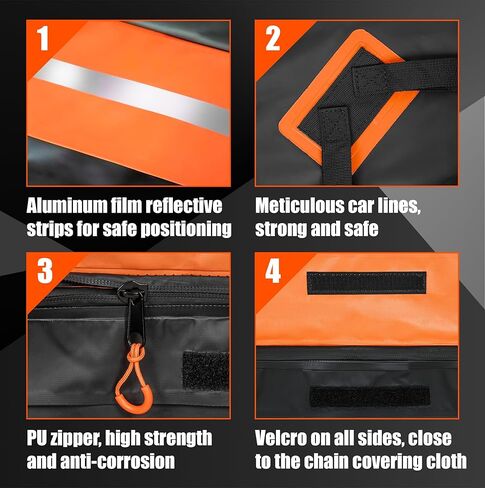 حامل البضائع على السطح من WISAMIC، حامل علوي للسيارة مقاوم للماء 1000D PVC، رف أمتعة مع حصيرة مضادة للانزلاق لجميع المركبات مع/بدون رفوف (21 قدم مكعب) in Kuwait