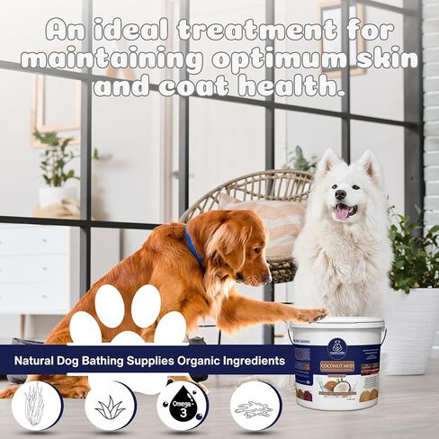 حزمة التغذية العالمية، عنصران: Madra Mor Shed Safely - حمام الطين الأساسي للكلاب، العناية بالكلاب، علاج الجلد الجاف للكلاب، منتجات العناية بالبشرة لمعطف الكلاب - حقيبة سعة 10 أونصة وسلسلة مفاتيح متعددة الأغراض in Kuwait