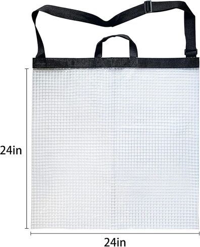 Fishing Weigh In Bag for Bass Fishing, Large Size 24 IN x 24 IN | Heavy Duty Fish Tournament Weigh Bags for Caught Fish, Waterproof, Leakproof & Puncture Resistant in Kuwait