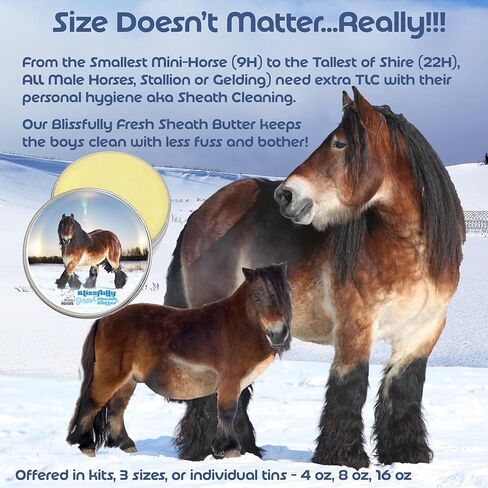The Blissful Horses Simply Clean Sheath Butter All Natural Cleansing for Your Horse in Kuwait