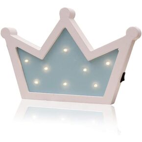 Sweet FanMuLin Crown LED Light Wall Decor, Queen Princess Kings Shaped Sign-Lighted,Crown Decor for Birthday Wedding Party, Christmas, Kids Room, Living Room Decor (Purple)