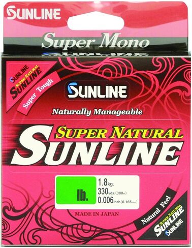 Sunline Super Natural Monofilament Fishing Line in Saudi Arabia