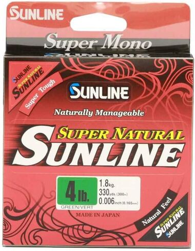 Sunline Super Natural Monofilament Fishing Line in Saudi Arabia