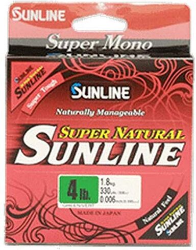 Sunline Super Natural Monofilament Fishing Line in Saudi Arabia