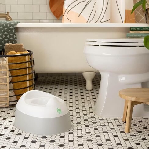 Ingenuity: ity by Ingenuity Flip & Sit Potty Seat 2pk (White) – Easy to Set Up & Remove Potty Training Seat That Attaches to Adult Toilet Seat in Saudi Arabia