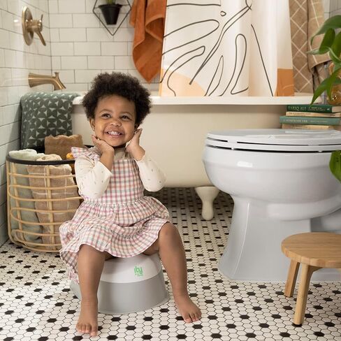Ingenuity: ity by Ingenuity Flip & Sit Potty Seat 2pk (White) – Easy to Set Up & Remove Potty Training Seat That Attaches to Adult Toilet Seat in Saudi Arabia
