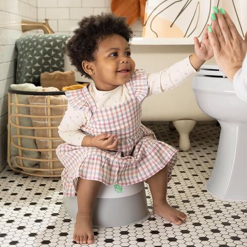Ingenuity: ity by Ingenuity Flip & Sit Potty Seat 2pk (White) – Easy to Set Up & Remove Potty Training Seat That Attaches to Adult Toilet Seat in Saudi Arabia