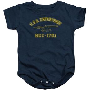 Infant: Star Trek- Enterprise Athletic Onesie Infant Onesie Size 0-6 Mos