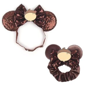 bianbaistar Newborn Bows for Girls Toddler Hair Bows Multicoloured Dot Elastic Adjustable Headband Mouse Ears Scrunchies Essencial Accessories for Trip Headwear for Women (Pinkbow)