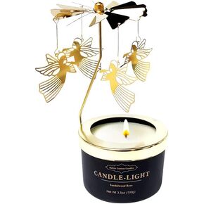 Funny Unique Gifts for Her, Women, Colleagues,Mom and Wife,Birthday,Valentines Day, Rotating Scented Candles(Rose).