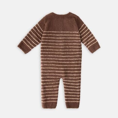 7AM Infant Romper Long Sleeve - Striped Toddler Romper Jumpsuits for Unisex Baby, Round Neck One Piece Outfit | Fuzzy & Comfy in Saudi Arabia