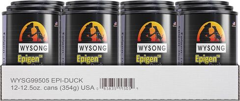 Wysong Epigen بطة الكلاب / القطط المعلبة صيغة الكلب / القط / النمس الغذاء، 12.9 أوقية يمكن in Kuwait