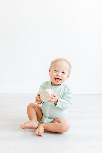 Long-Sleeve All-Access Bodysuit | Preemie to 4T | G-Tube and PICU Port-friendly adaptive clothing in Saudi Arabia