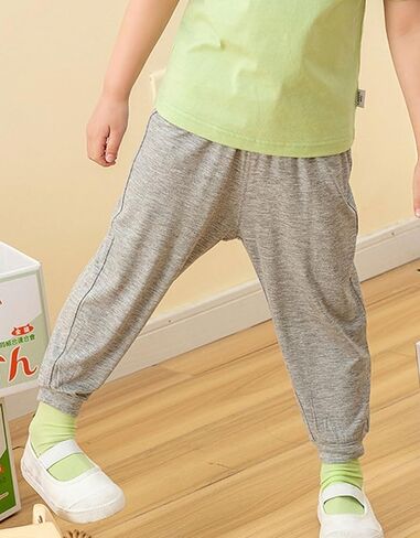 Baby Toddler Little & Big Boys Girls Modal Harem Pants Joggers 18 Months - 7 Years in Kuwait
