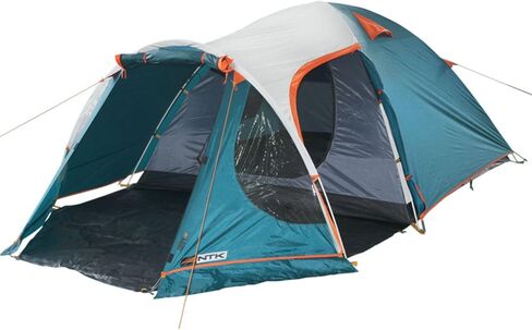 خيمة خارجية NTK Indy GT 4/6/8 أشخاص للتخييم | خيمة تخييم بواجهة أمامية ومظلة ممتدة| قبة مقاومة للماء بنسبة 100% وشبكة مسامية | خيمة 3 مواسم | خيمة سهلة الإعداد in Kuwait