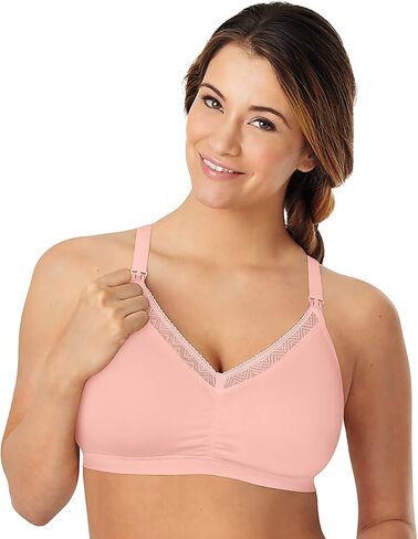 Playtex Women's Nursing Shaping Foam Wire Free W/ Lace Bra US3002 in Kuwait