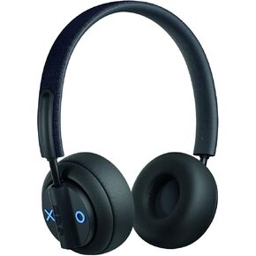 Out There, Active Noise Cancelling On-Ear Bluetooth Headphones 17 Hour Playtime, 50 ft. Range, Hands-Free Calling, Sweat and Rain Resistant IPX4 Rated JAM Audio Black