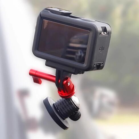 M5*57mm Thumb Screw,2Pcs Long Aluminum Alloy ThumbScrews for Gopro Hero 12/11/10/9/8/7 Sports Camera Mount Clamps Accessories (Red) in Kuwait