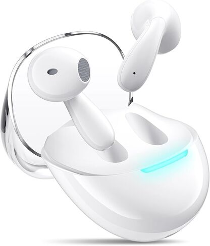 سماعات أذن لاسلكية بلوتوث 5.3 من COOYA لهواتف Samsung S24 Ultra S23 S22 A14 A54 HiFi سماعات ستيريو مزدوجة ميكروفون + 13 مم برامج تشغيل ديناميكية داخل الأذن لهاتف iPhone 15 Pro Max 14 13 Pixel 8 7a OnePlus in Kuwait