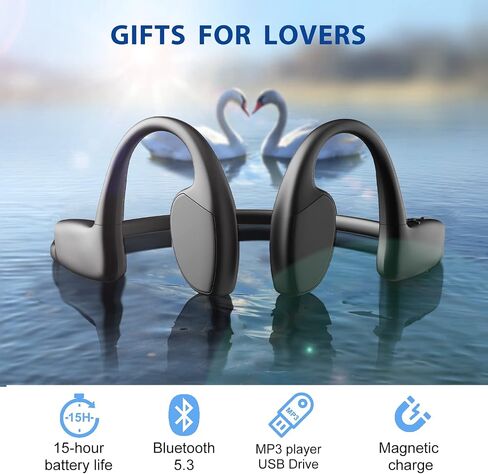 سماعات توصيل عظمية مع ميكروفون، سماعات أذن مفتوحة، مشغل MP3، محرك أقراص USB 32 جيجا، سماعات أذن لاسلكية بلوتوث للموسيقى، سماعات تشغيل، سماعات رأس رياضية، سماعات رأس خارجية. in Saudi Arabia