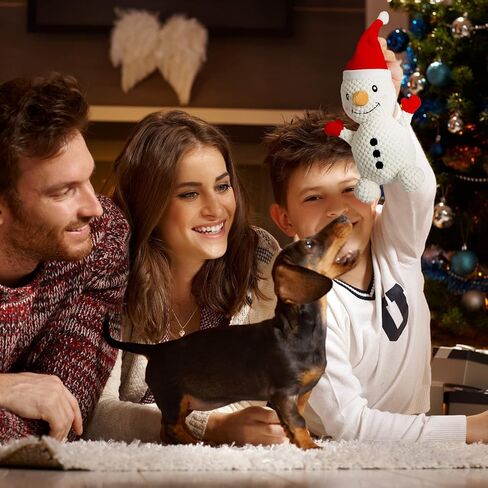 ألعاب عيد الميلاد للكلاب من سنيني، ألعاب الرنة، ألعاب محشوة تصدر صوتًا للكلاب والجراء، قطيفة للكلاب المتوسطة الصغيرة، ألعاب مضغ تفاعلية متينة للكلاب in Kuwait