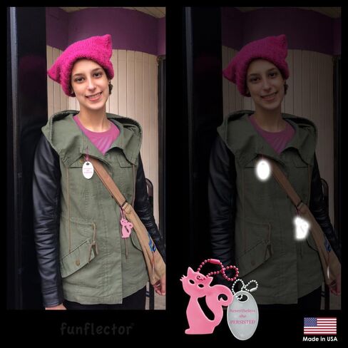 عاكسات أمان funflector - حيوانات - معدات عاكسة فائقة السطوع وأنيقة للسترات والحقائب وحقائب الظهر وعربات الأطفال والكراسي المتحركة - صنع في الولايات المتحدة الأمريكية in Kuwait