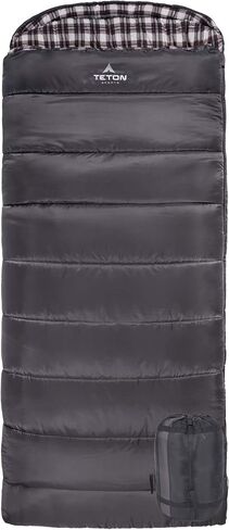 TETON Sports Fahrenheit Sleeping Bag – XXL Sleeping Bag, Big, Warm and Roomy, Adult Camping in Style. Flannel Inner Lining, All Weather Bags in Saudi Arabia