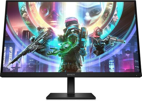 شاشة HP OMEN 27qs مقاس 27 بوصة QHD IPS 240 هرتز للألعاب، 99% sRGB، دوران محوري مضاد للوهج، ارتفاع قابل للتعديل AMD Freesync Premium Gaming Console متوافق مع مكبر الصوت المدمج NVIDIA G-SYNC أسود (متجدد) in Kuwait
