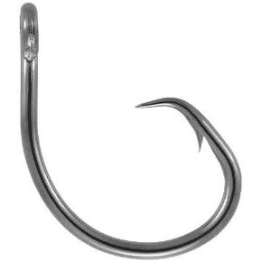 Mustad Demon Perfect Circle, in-Line, 3X Strong - Black Nickel