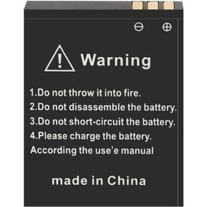 DV810 battery 1700mah battery DV810 Battery Lithium Battery Camera Battery