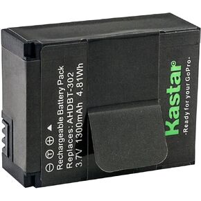 Kastar 3-Pack Battery Replacement for GoPro HD HERO3 White Edition, GoPro HD HERO3 Silver Edition, GoPro HD HERO3 Black Edition, GoPro HD HERO3+ Silver Edition, GoPro HD HERO3+ Black Edition
