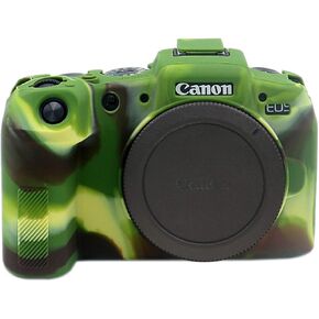 EOS RP Silicone Cover, TUYUNG Protective Rubber Camera Case Cover Skin for Canon EOS RP Digital SLR Camera - Army Green