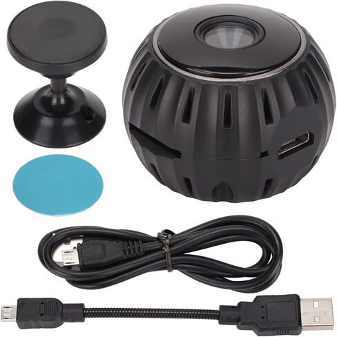 Mini Camera , Small 1080P Security Camera, Night Vision Motion Detection, Support APP Playback, with 300mAh Rechargeable Lithium Battery, for Home Office Outdoor in Saudi Arabia